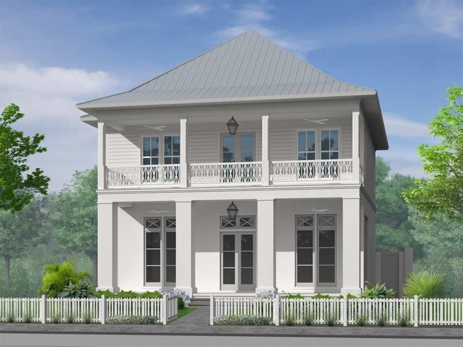 /The Breaux Bridge - House and Cottage Plans