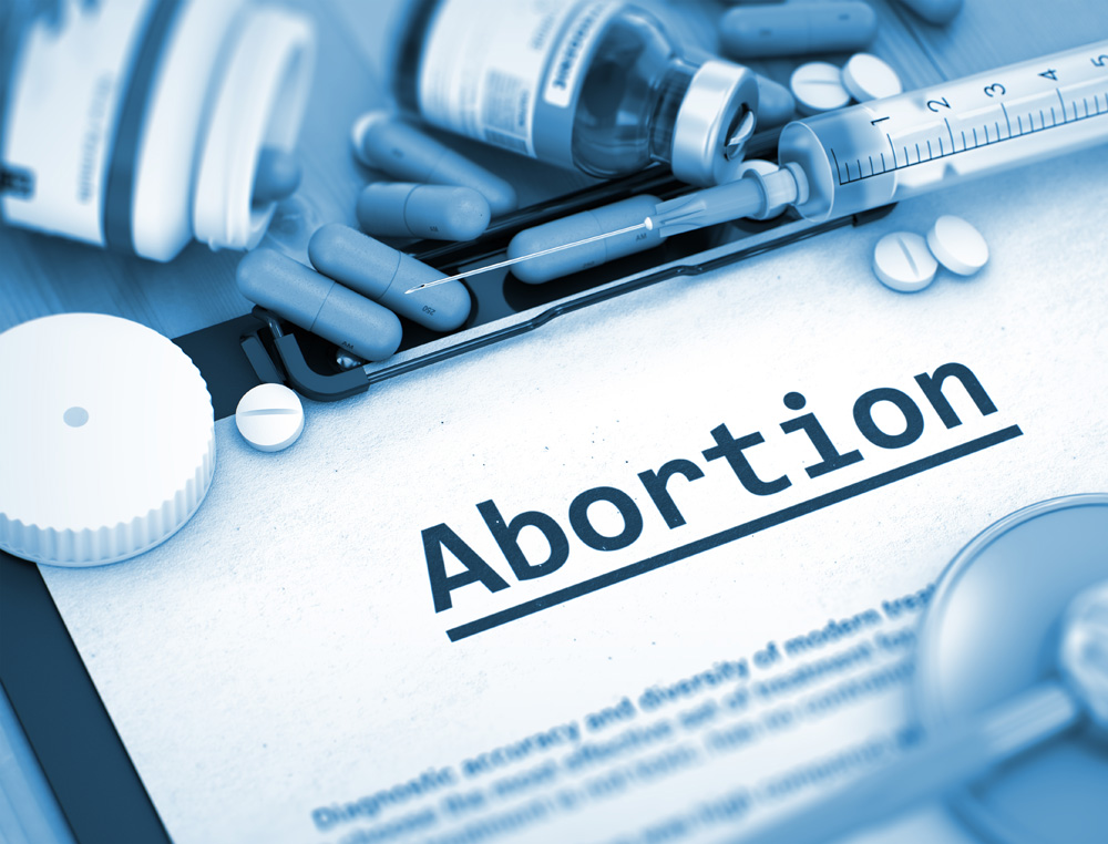graphic depicting a chemical abortion