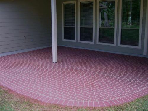 Brick pattern overlay