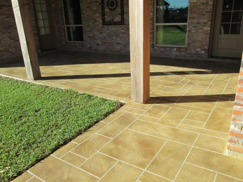 Decorative Concrete Overlay Baton Rouge