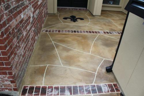 Decorative Concrete Overlay Baton Rouge