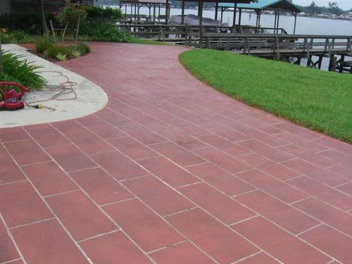 Decorative Concrete Overlay Baton Rouge