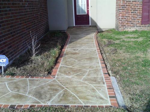Decorative Concrete Overlay Baton Rouge