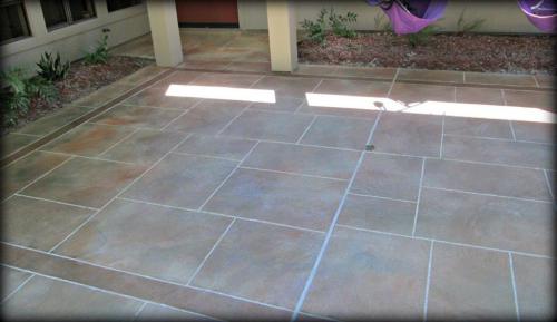 Decorative Concrete Overlay Baton Rouge