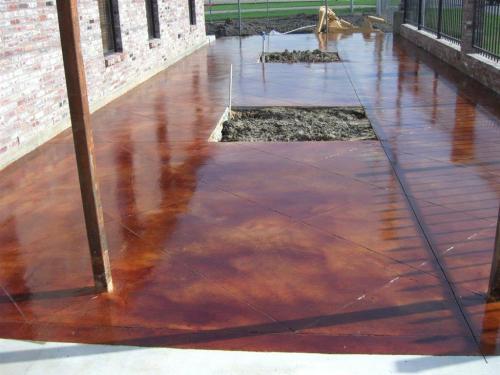 Acid Stained Concrete in the Baton Rouge, LA area