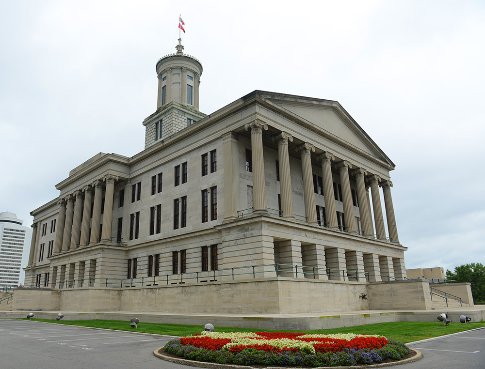 The Tennessee Capitol in Nashville, TN