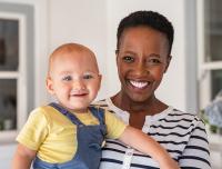 mom adopting baby