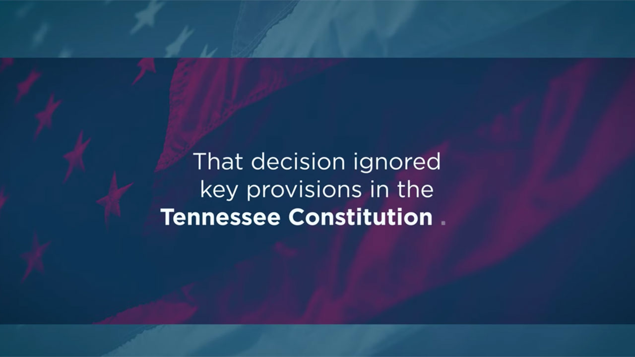 Why Same-Sex Marriage Licenses are Void and Unenforceable in Tennessee Thumbnail