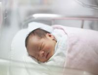 infant in the hospital