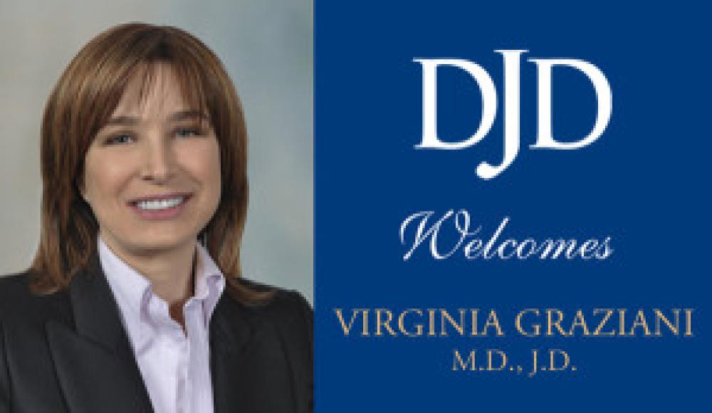 Noted Doctor and Lawyer Virginia Graziani Joins D’Arcy Johnson Day