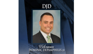 Attorney Dominic DePamphilis Joins DJD From D’Amato Law Firm