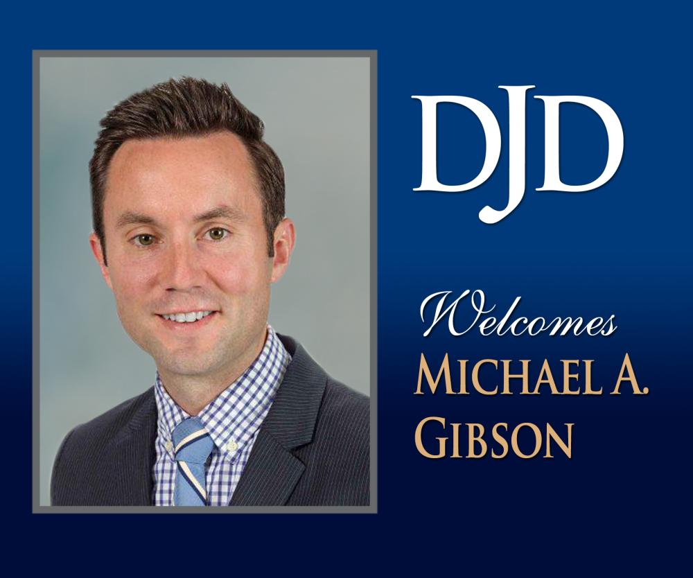 Michael A. Gibson, Former Partner at Cooper Levenson, Joins DJD