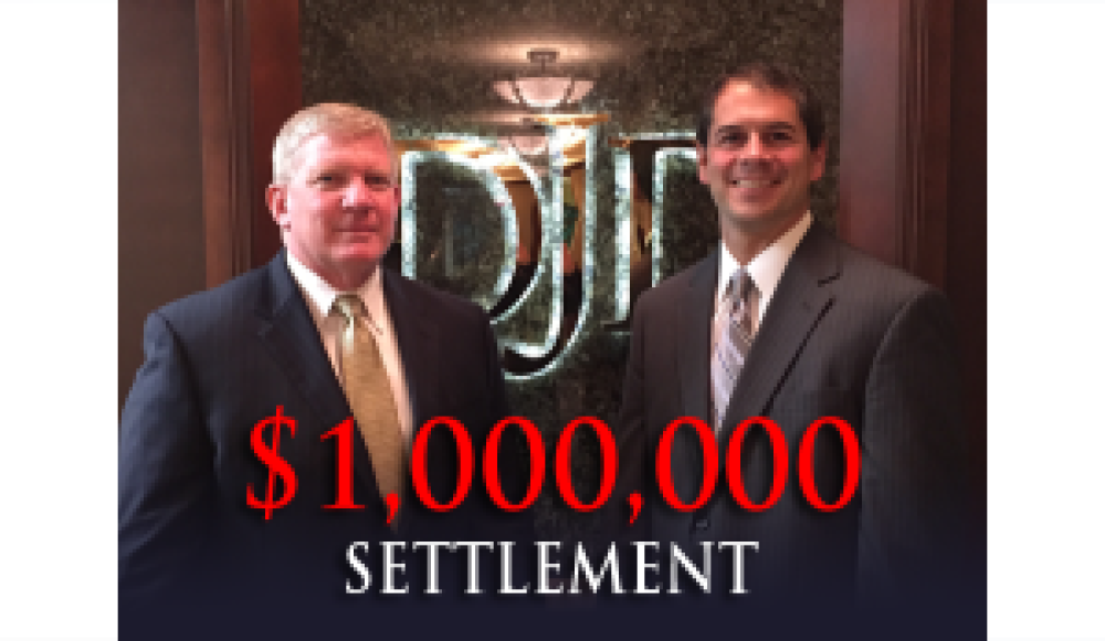DJD Partners Obtain $1,000,000 Settlement in Motor Vehicle Case
