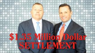 DJD Obtains 1.35 Million Dollar Settlement in Automobile Accident Case