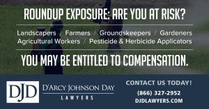 DJD INVESTIGATES POSSIBLE ASSOCIATION BETWEEN LONG-TERM ROUNDUP USE AND CERTAIN CANCERS