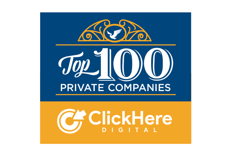 Click Here Ranked 2018 Top 100 Private Company! | Click Here Digital
