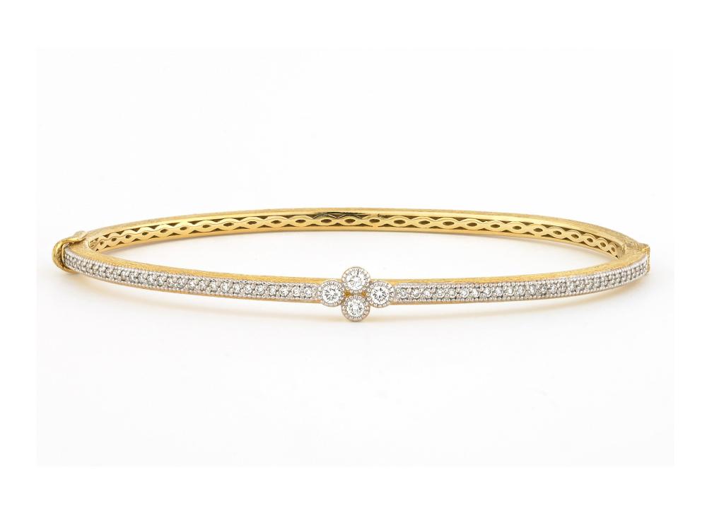 Jude Frances 18k Diamond Quad Provence Bracelet