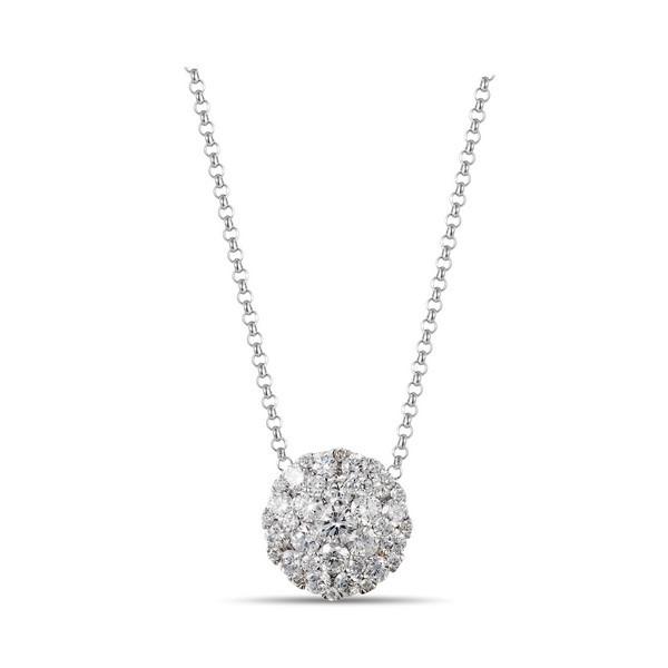 14k Diamond Necklace - Antons Fine Jewelry - Baton Rouge, Louisiana