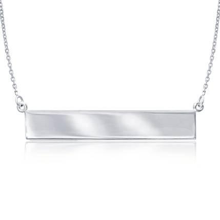 Three - Initial Sterling Silver Monogram Necklace - Antons Fine Jewelry -  Baton Rouge, Louisiana