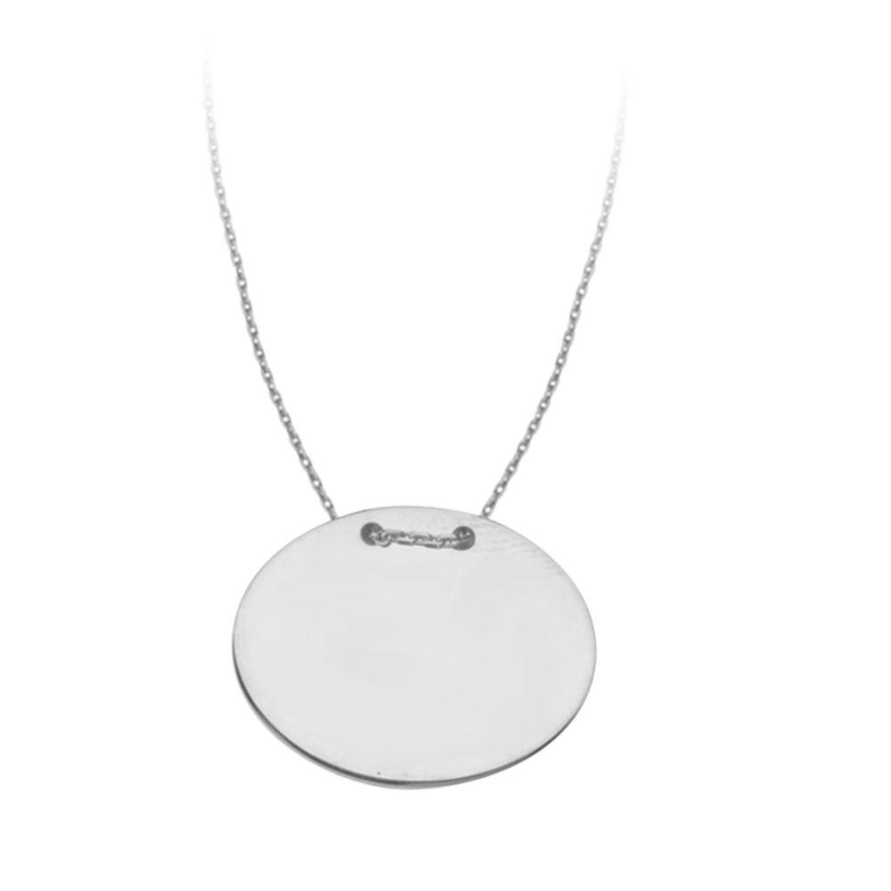 Engravable Oval Pendant