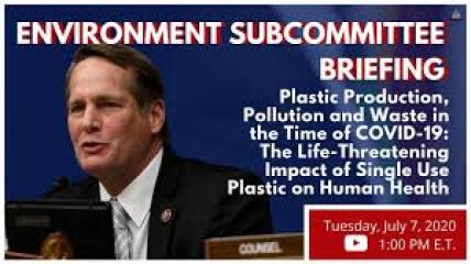 Environmental Subcommittee on Plastic Production Pollution and Waste