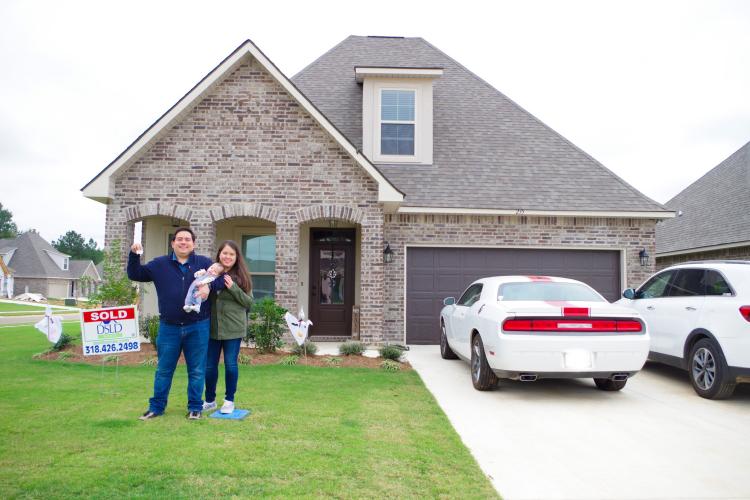 Angel and Ariana in Lucian Field Estates