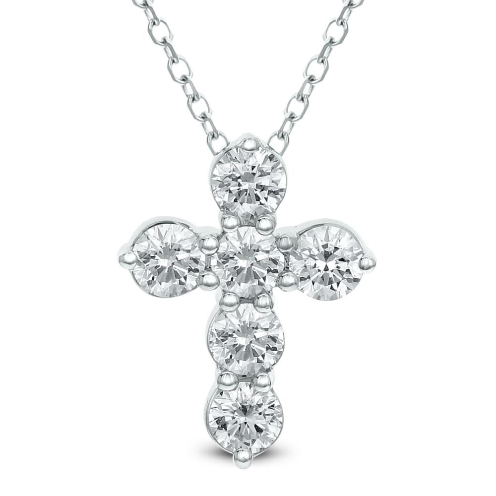 Diamond Cross Pendants