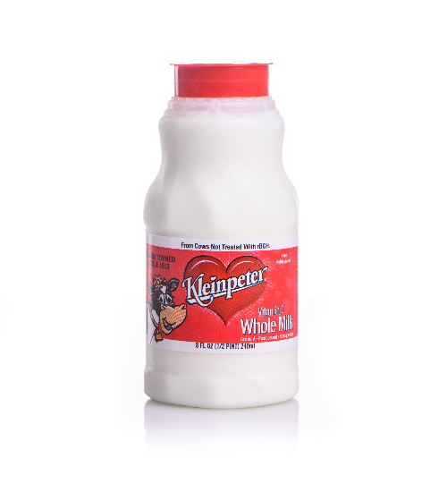 Whole Milk - Half Pint - Kleinpeter Farms Dairy - Milk - Dairy Products