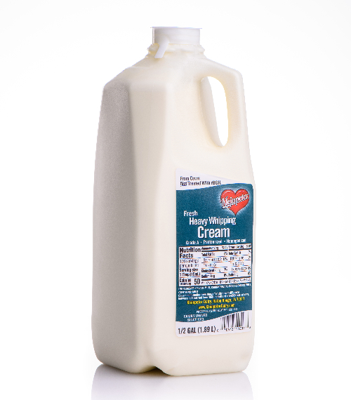 Heavy Cream / Whipping Cream Half Gallon Kleinpeter Farms Dairy Milk Dairy Products