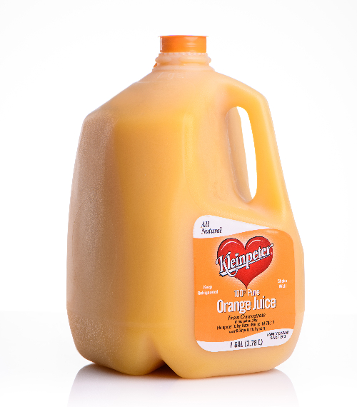 Orange Juice - Gallon - Kleinpeter Farms Dairy - Milk - Dairy Products