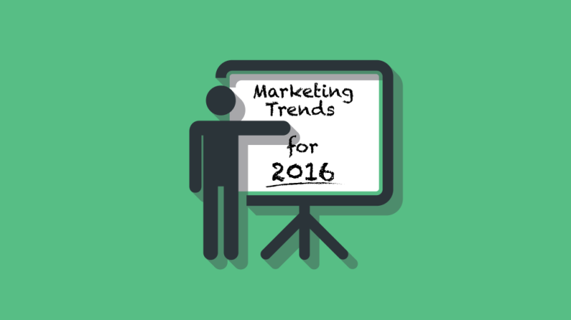Marketing Trends for  2016