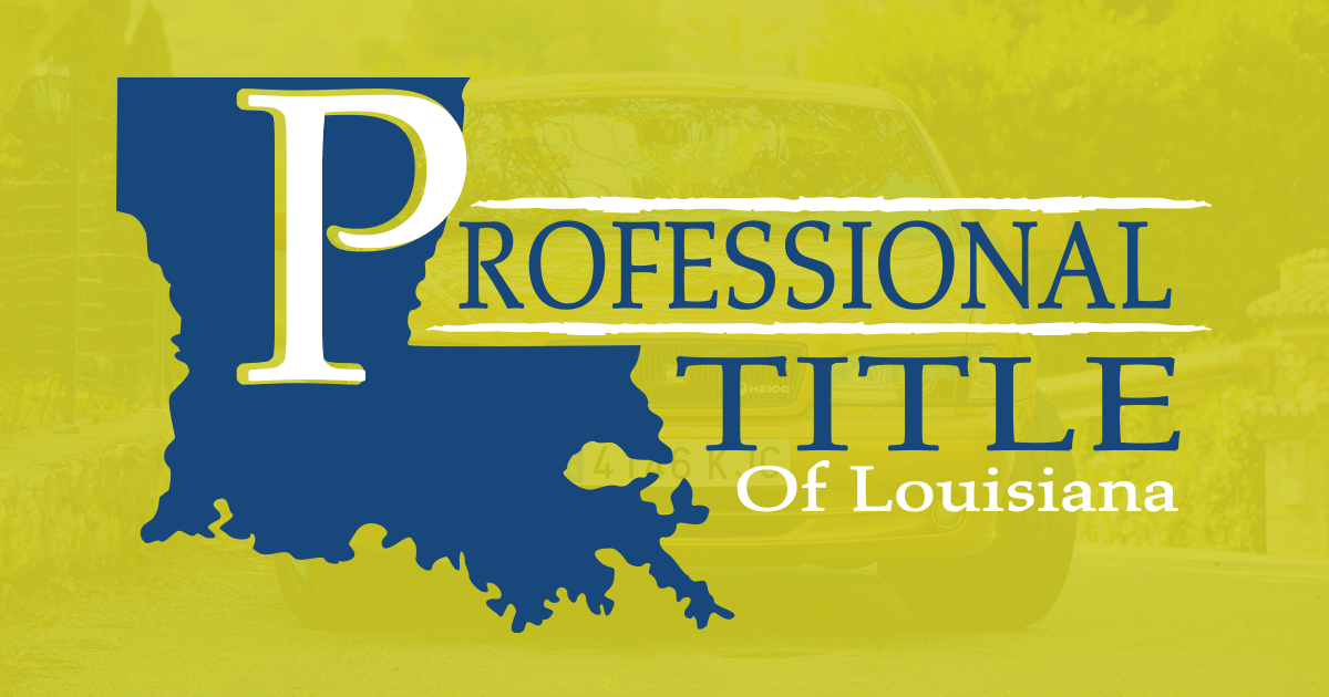 Professional Title Of Louisiana Denham Springs Title Company