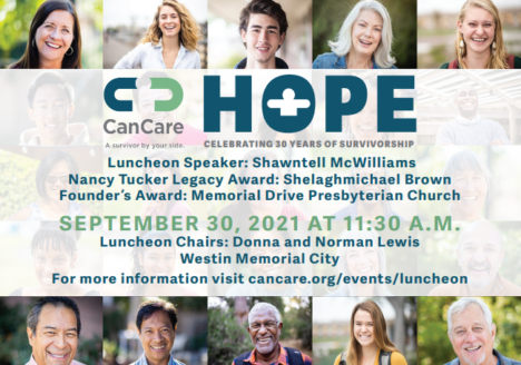 CanCare Survivorship Luncheon- September 30