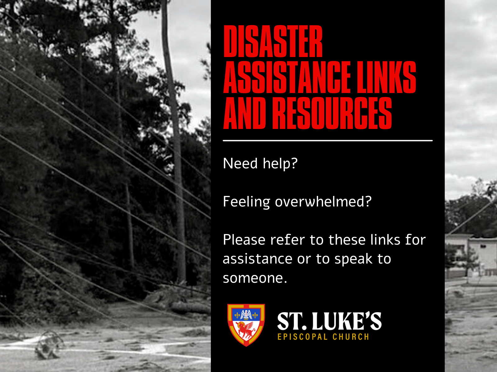 Disaster Assistance Links and Resources