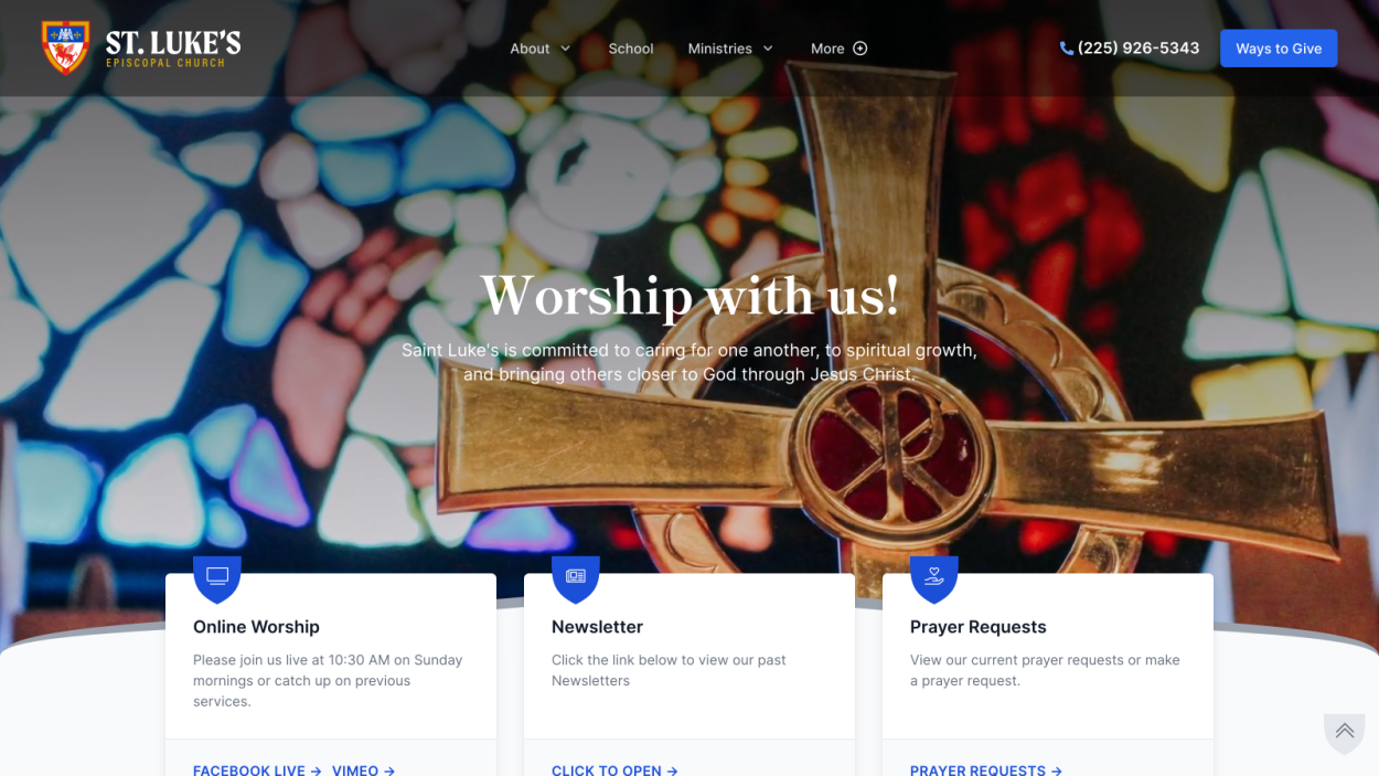 St. Luke Episcopal Church - Website - After