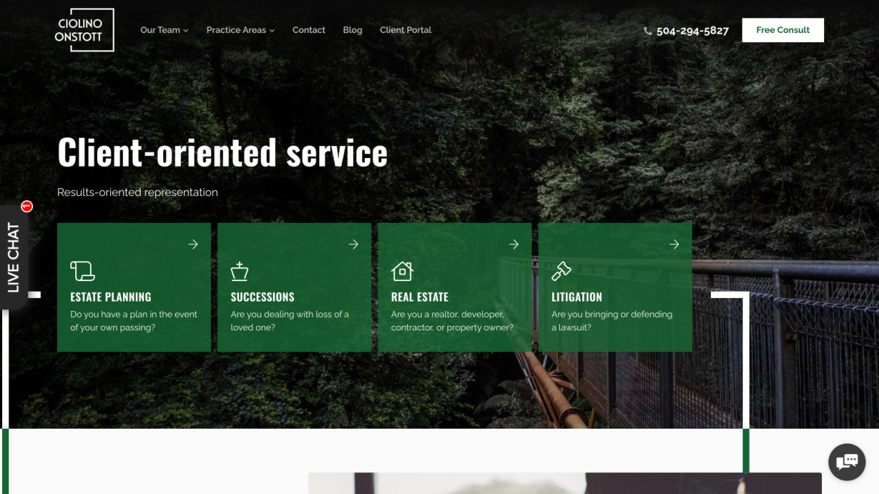 Ciolino Onstott - Website - After