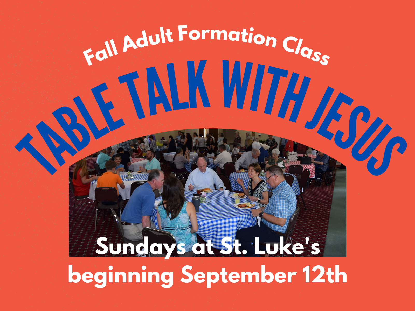 A Letter from Margie on Table Talk with Jesus