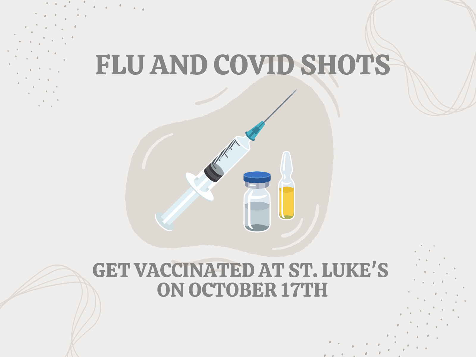 Shoot the Flu--and COVID too! News Post