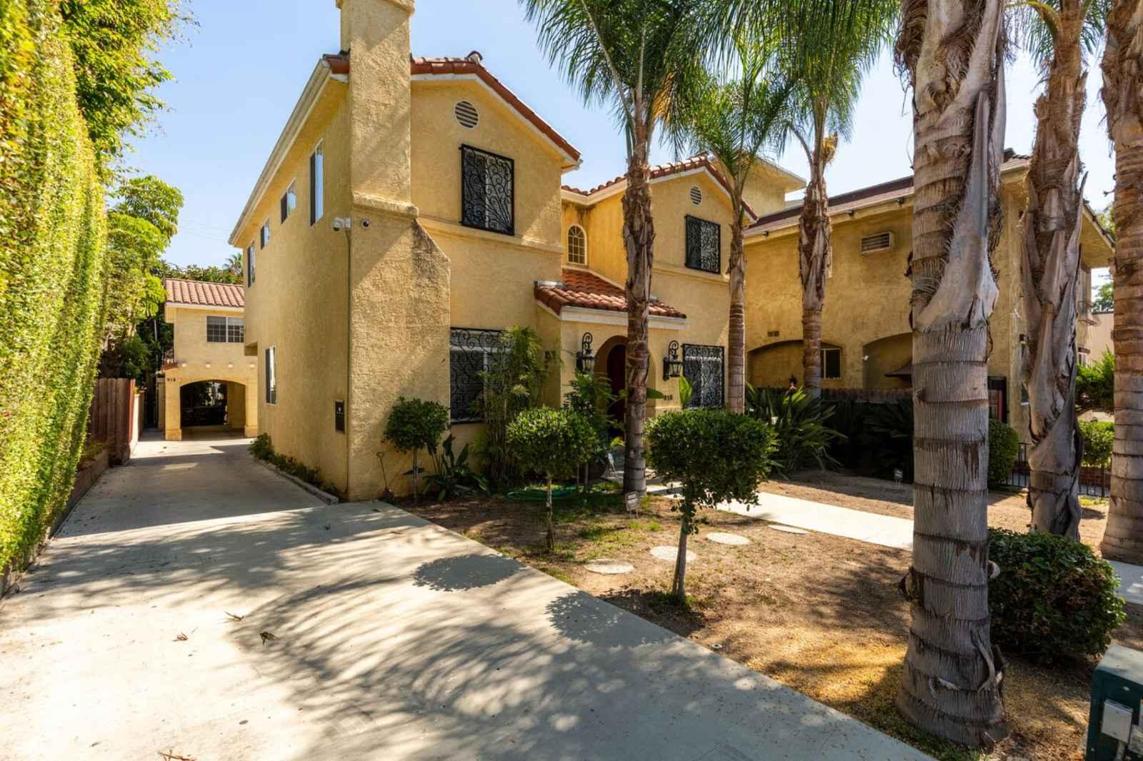 Spanish-Modern Triplex in West Hollywood