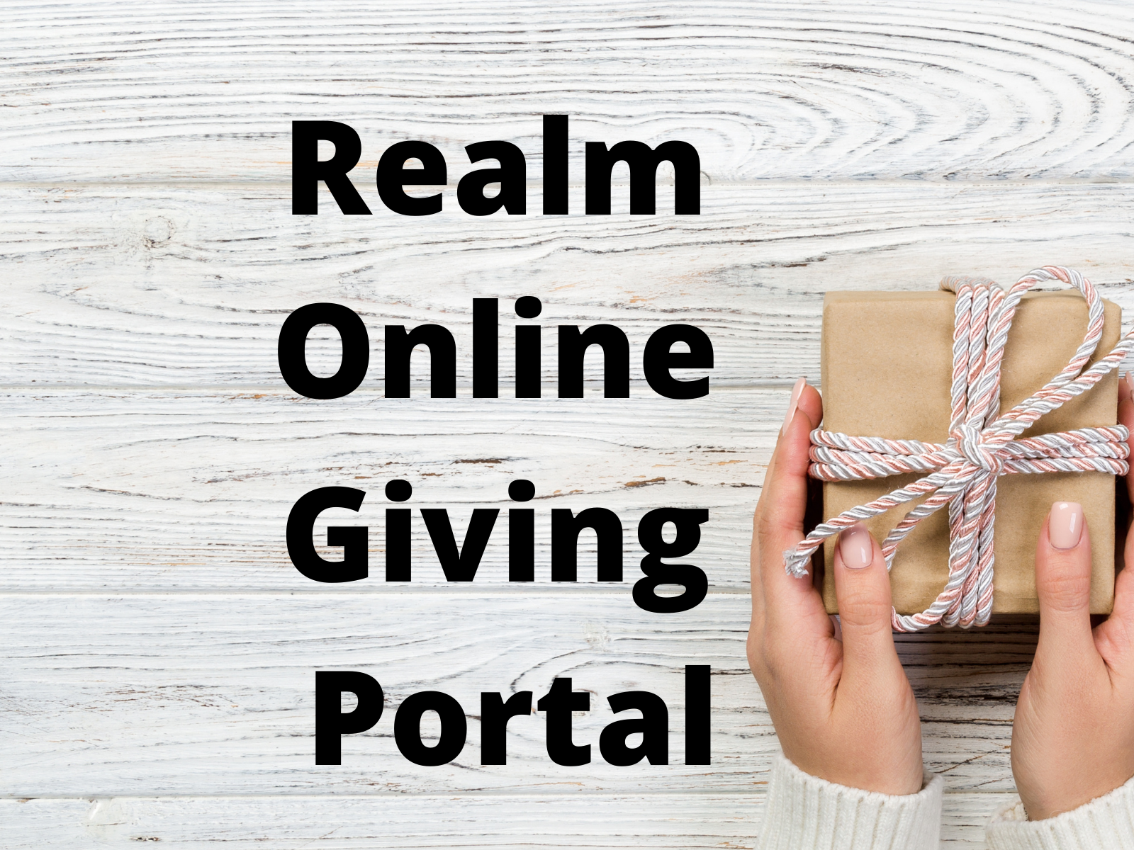 Login for Realm online giving News Post