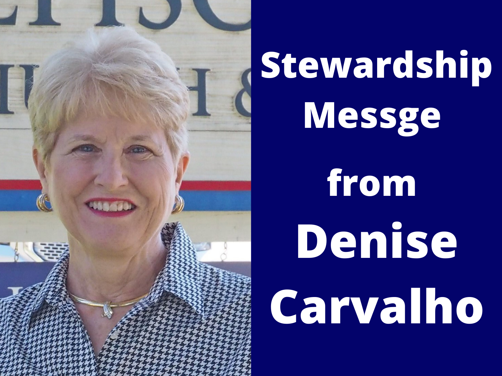 A Message from Denise Carvalho