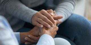 people holding hands