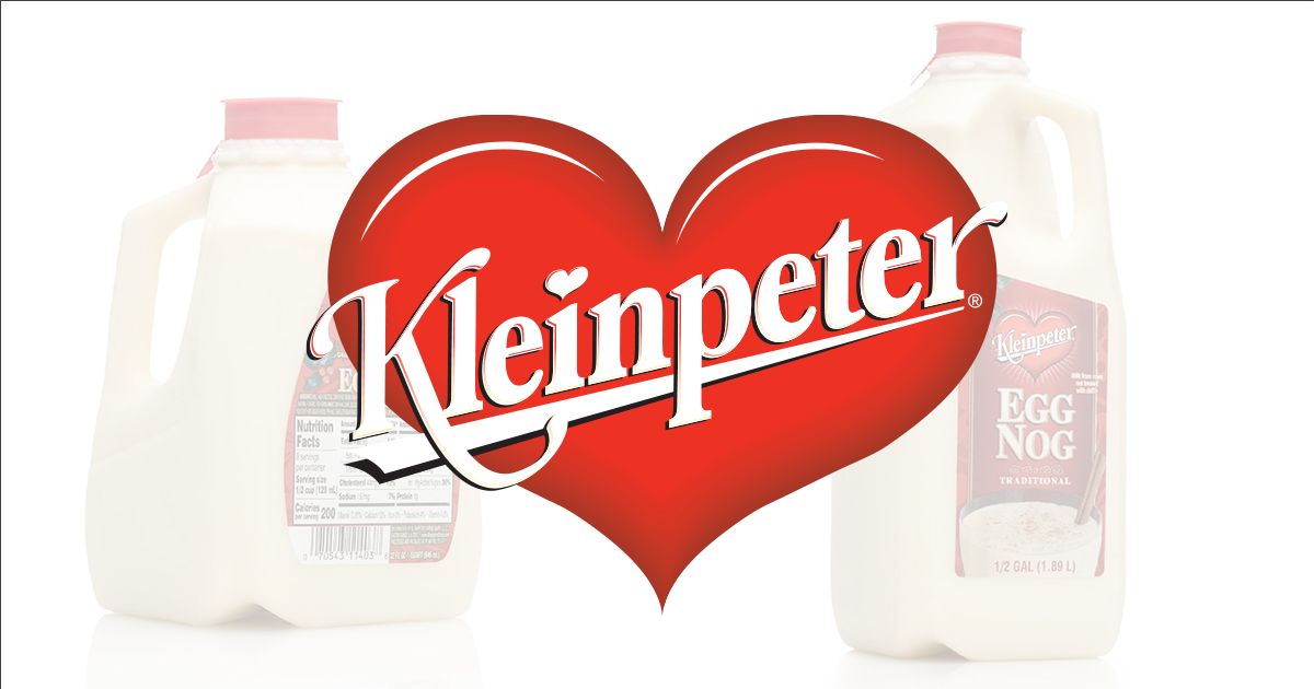 Seasonal Eggnog Kleinpeter Farms Dairy Milk Dairy Products