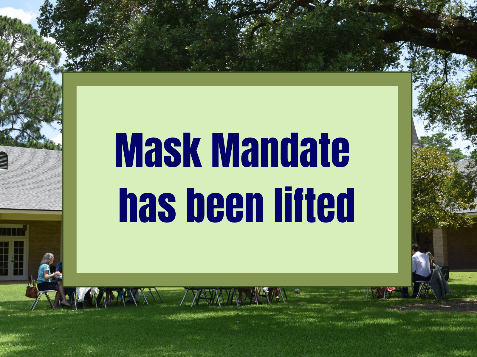Mask Mandate Lifted News Post
