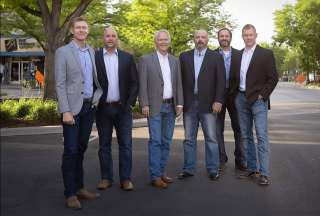  Group of men pictured standing