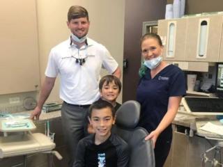 Top family dentist smiling with children | Orthodontist in Baton Rouge 70809
