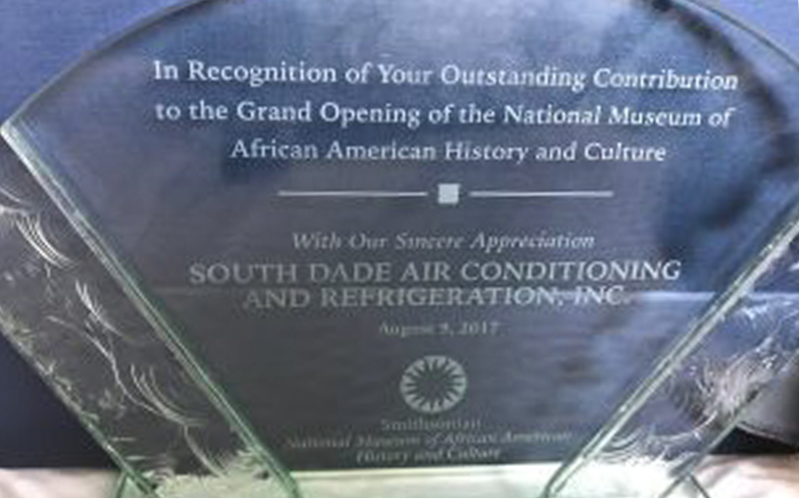 SDAC Received Smithsonian Institution Outstanding Contribution Award