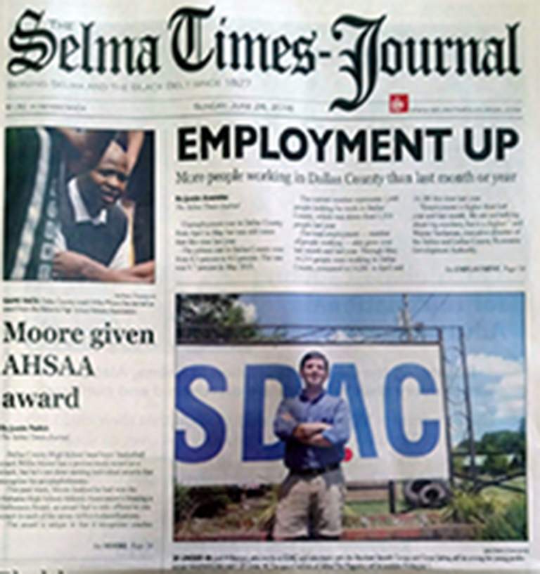 SDAC’s Wilkerson Honored as a “2016 20 Under 40”