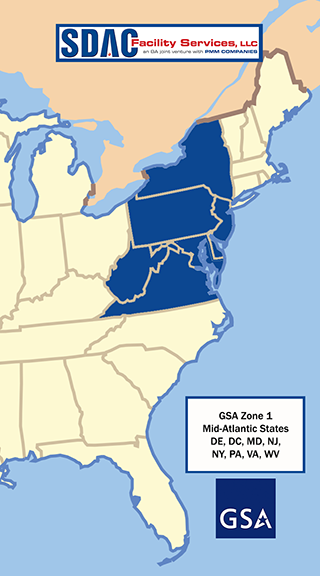 SDAC Awarded Prestigious Five-Year Contract for GSA BMO SB Zone 1