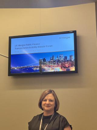 Jamie Watts participated in J.P. Morgan's Public Finance Transportation & Utility Investor Forum in New York on March 30, 2022.